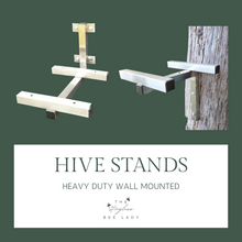 Load image into Gallery viewer, Stainless steel wall mount hive stand
