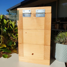 Load image into Gallery viewer, Hand made native bee boxes
